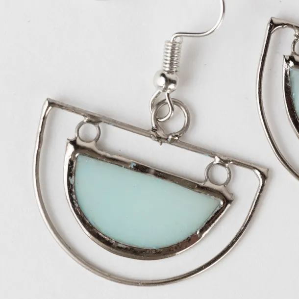 Half Moon Capiz Earrings