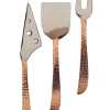 Hammered Handle Cheese Servers