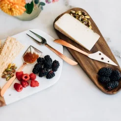 Hammered Handle Cheese Servers
