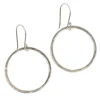 Hammered Ring Earrings