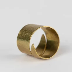 Hammered Wrap Ring