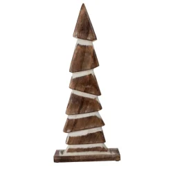 Handcarved Wood Winter Tree