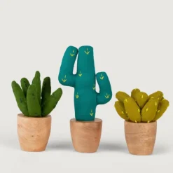 Handmade Mini Cotton Aloe Vera Plant