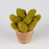 Handmade Mini Cotton Prickly Pear Cactus