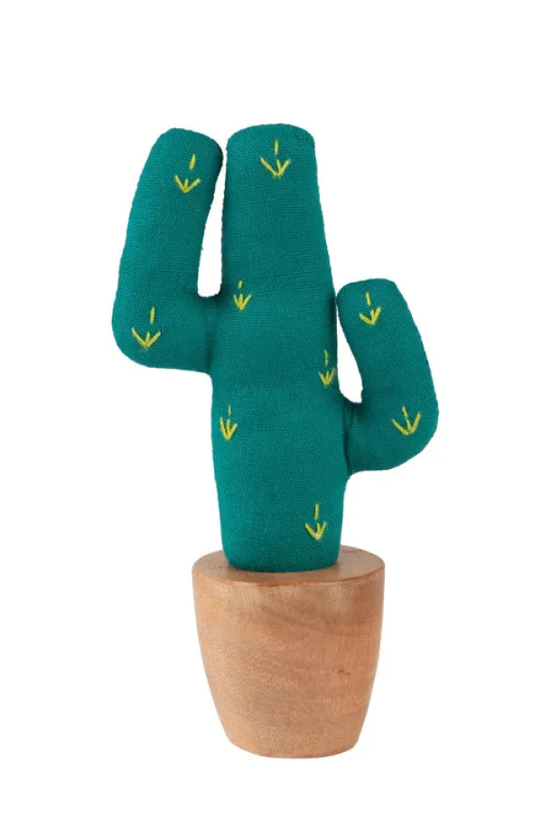 Handmade Mini Cotton Saguaro Cactus