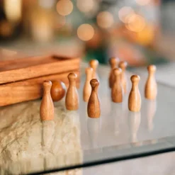 Handmade Tabletop Bowling