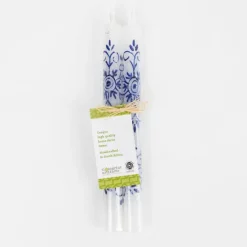 Henna Painted Taper Candles