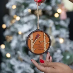 Here With Us Cardinal Ornament