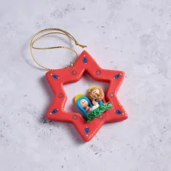 Holy Family Bread Dough Ornament