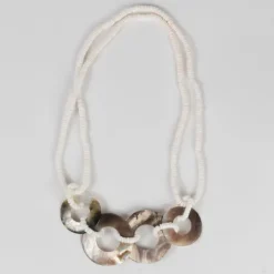 Infinite Loops Shell Necklace