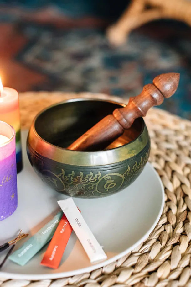Inscribed Singing Bowl