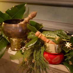Inscribed Singing Bowl