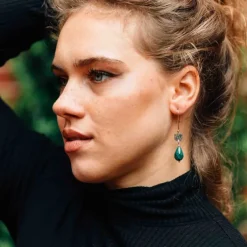 Isla Crystal Drop Earrings