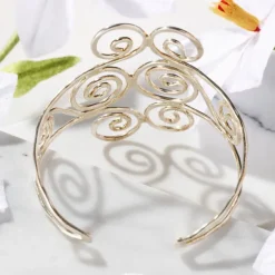 Jala Swirl Cuff Bracelet