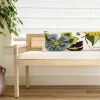 Jangal Embroidered Lumbar Pillow Cover