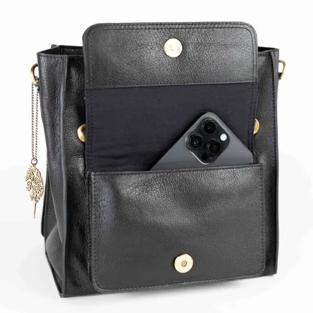 Jarni Leather Convertible Backpack