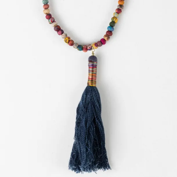 Jhabbe Tassel Pendant Necklace