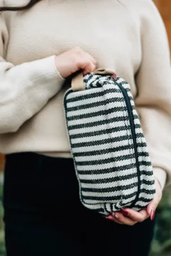 Jute & Cotton Dopp Kit