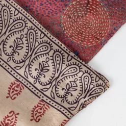 Kantha Silk Scarf