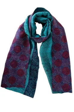 Kantha Silk Scarf