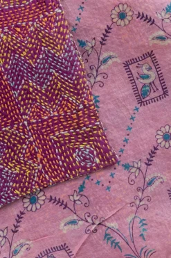 Kantha Silk Scarf