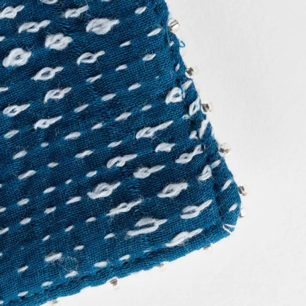 Kantha Stitch Coasters