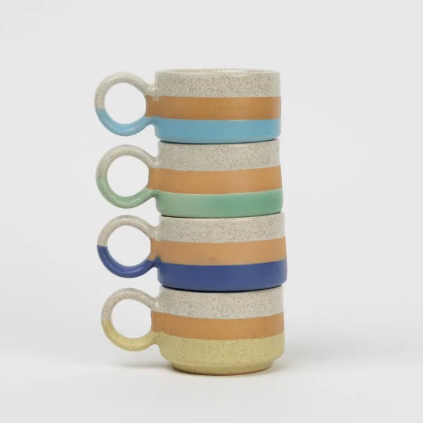 Kaphi Stacking Espresso Mug | Set of 4