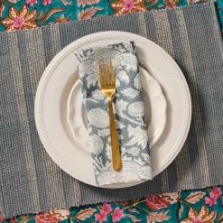Khairo Handloomed Cotton Set of 2 Placemats