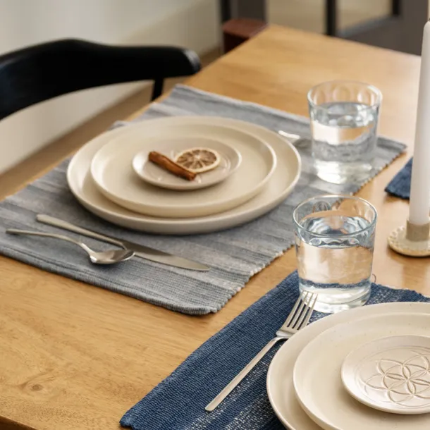 Khairo Handloomed Cotton Set of 2 Placemats