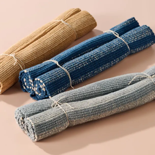 Khairo Handloomed Cotton Set of 2 Placemats