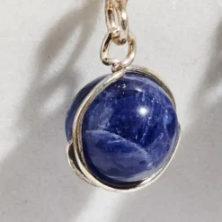 Khasi Kay Sterling Silver Sodalite Earrings