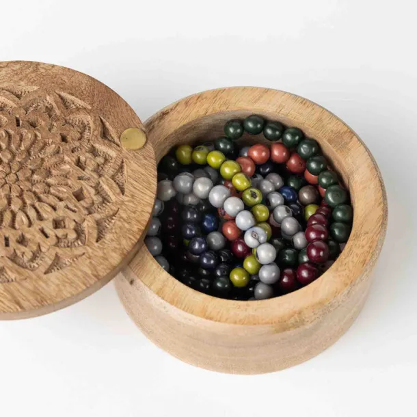 Khazaana Mango Wood Keepsake Box