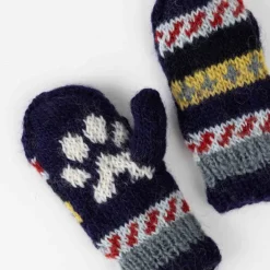 Kids Paw Print Mitts