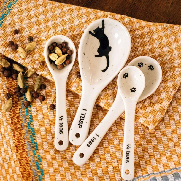 Kitty Prints Measuring Spoons