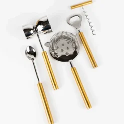 Kokatel Bar Tool Set with Stand - Set of 5