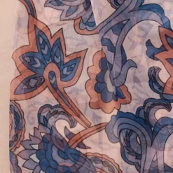 Komal Paisley Chiffon Scarf