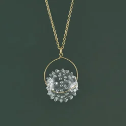 Laila Glass Pendant Necklace