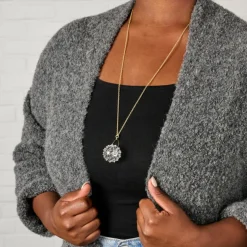 Laila Glass Pendant Necklace
