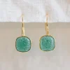 Lalita Blue Daisy Dangle Earrings