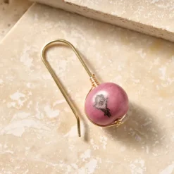 Lavender Seed Earrings
