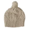 Le Ski Cable Knit Winter Hat - Taupe