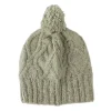 Le Ski Cable Knit Winter Hat - Sage
