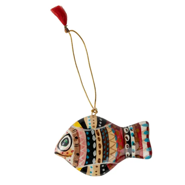 Little Striped Fish Ornament