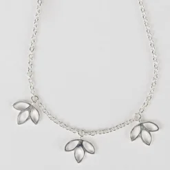 Lotus Trio Necklace