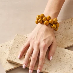 Lucia Tagua Large Beaded Bracelet