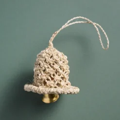 Macrame Bell Ornament