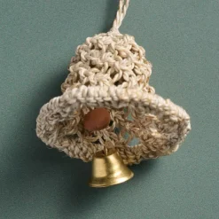 Macrame Bell Ornament