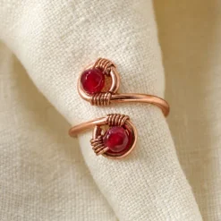Maite Agate Wrap Ring