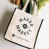 Maker To Market Organic Cotton Reusable Bag