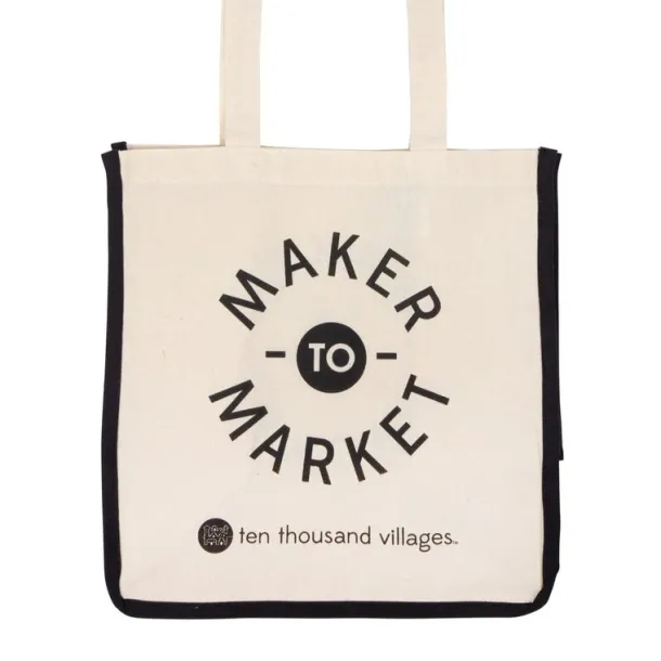 Maker To Market Organic Cotton Reusable Bag